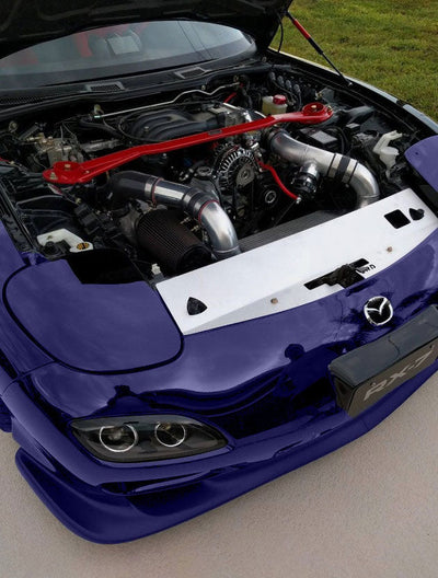 Mazda RX7 FD3S Aluminum CNC Upper Radiator Cooling Panel RX-7 93-95 US
