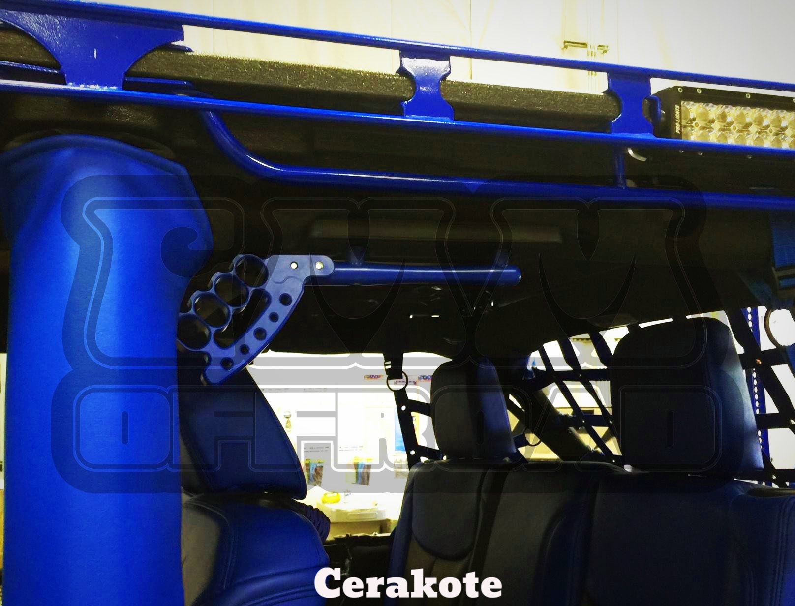 JK & JKU Rear Knuckle Grab Handles