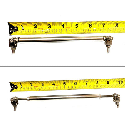 Universal Adjustable Splitter Rods Silver Stainless Steel 7-9 Inch