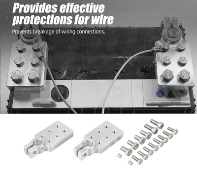 Multi-Port Battery Terminal Connector – 4 or 6 Output for 4/0 AWG & Down (SAE Post)