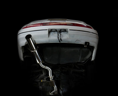 ISR Performance Series II - GT Single Exhaust System -Resonated- Nissan 240sx 89-94 (S13)
