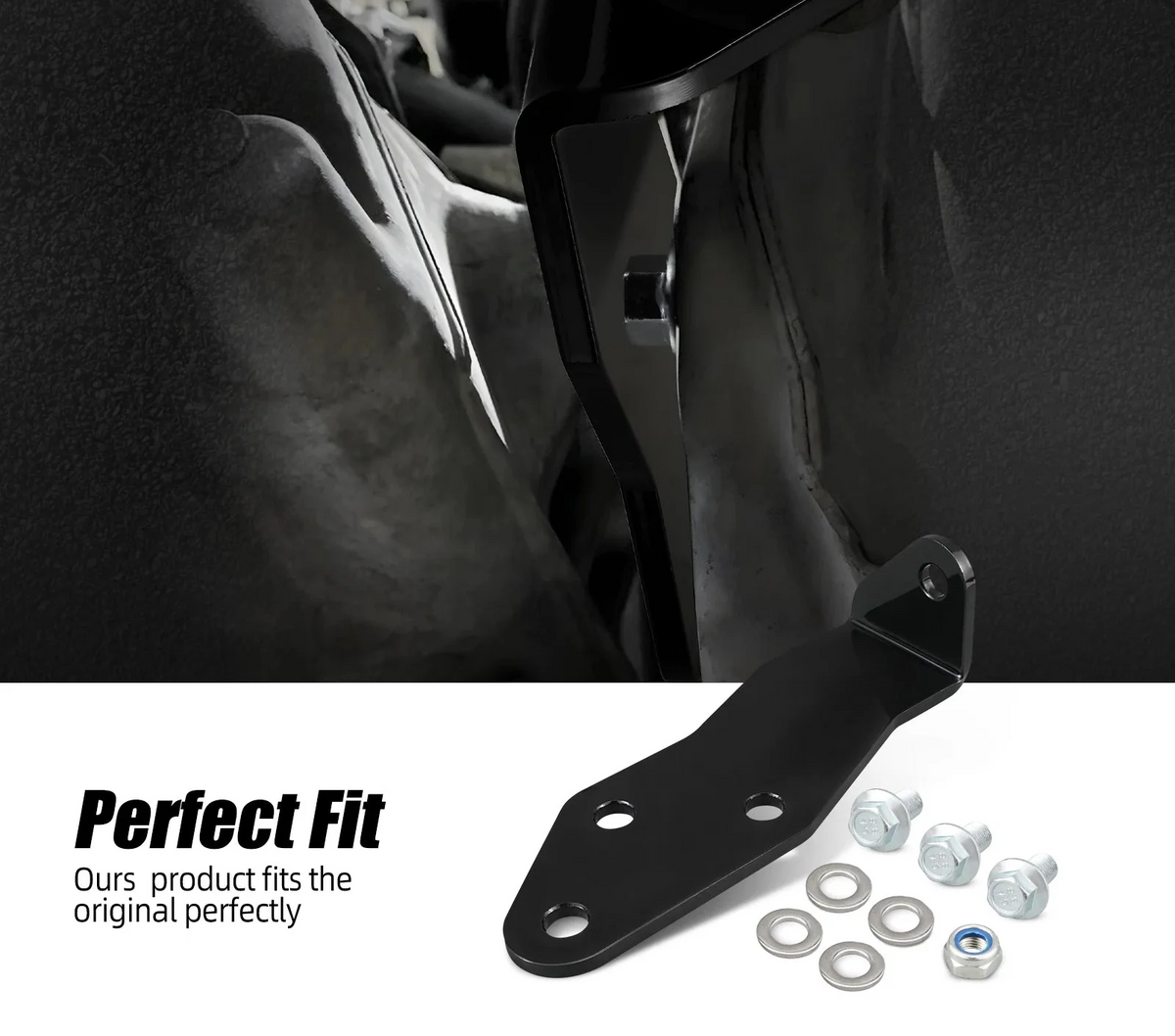 Honda Civic EG EK / Integra DC2 B Series B16 B18 Low Profile Steel Transmission Torque Mount Bracket & Bolt Kit