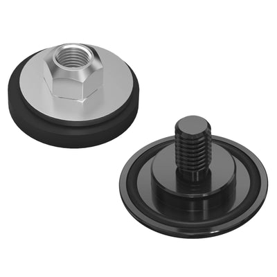 Universal Billet Aluminum Rear Wiper Delete Plug – Black Anodized