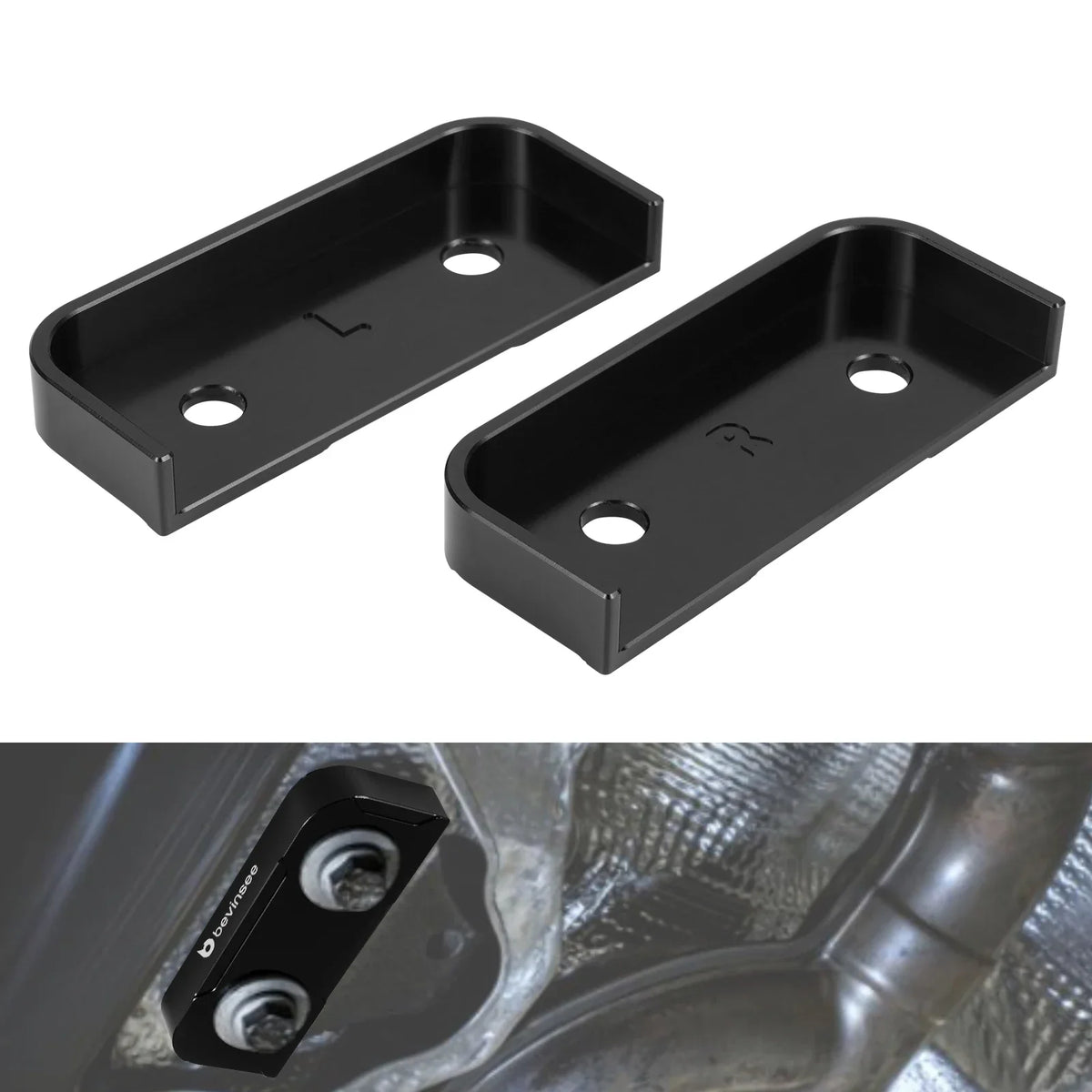 VW Golf R MK7 MK8 / Arteon R / Audi S3 RS3 TT TTRS RSQ3 / Seat Leon / Cupra Ateca Billet Aluminum Prop Shaft Bearing Alignment Kit 2013 - 2021