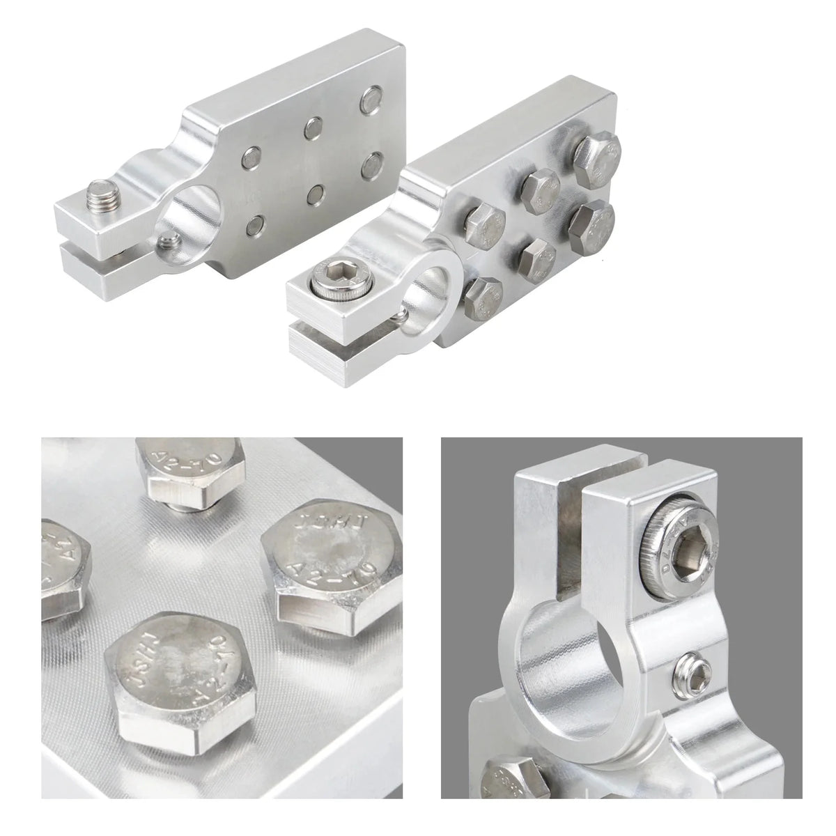 Multi-Port Battery Terminal Connector – 4 or 6 Output for 4/0 AWG & Down (SAE Post)