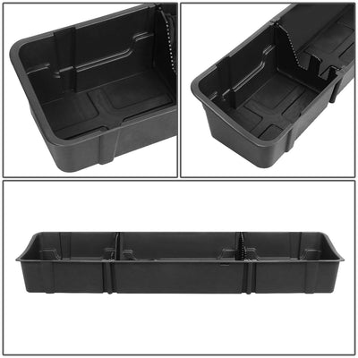 2015-2019 Ford F-150 Crew Cab Seat Storage Box - Black