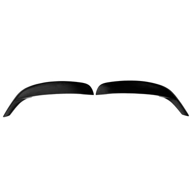2011-2023 Dodge Charger IKON1 Style Side Fin Vents Matte Black ABS