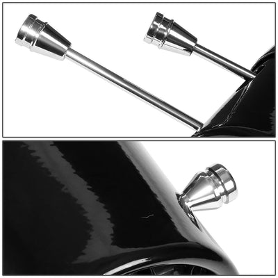 30" Black Manual Steering Wheel Column