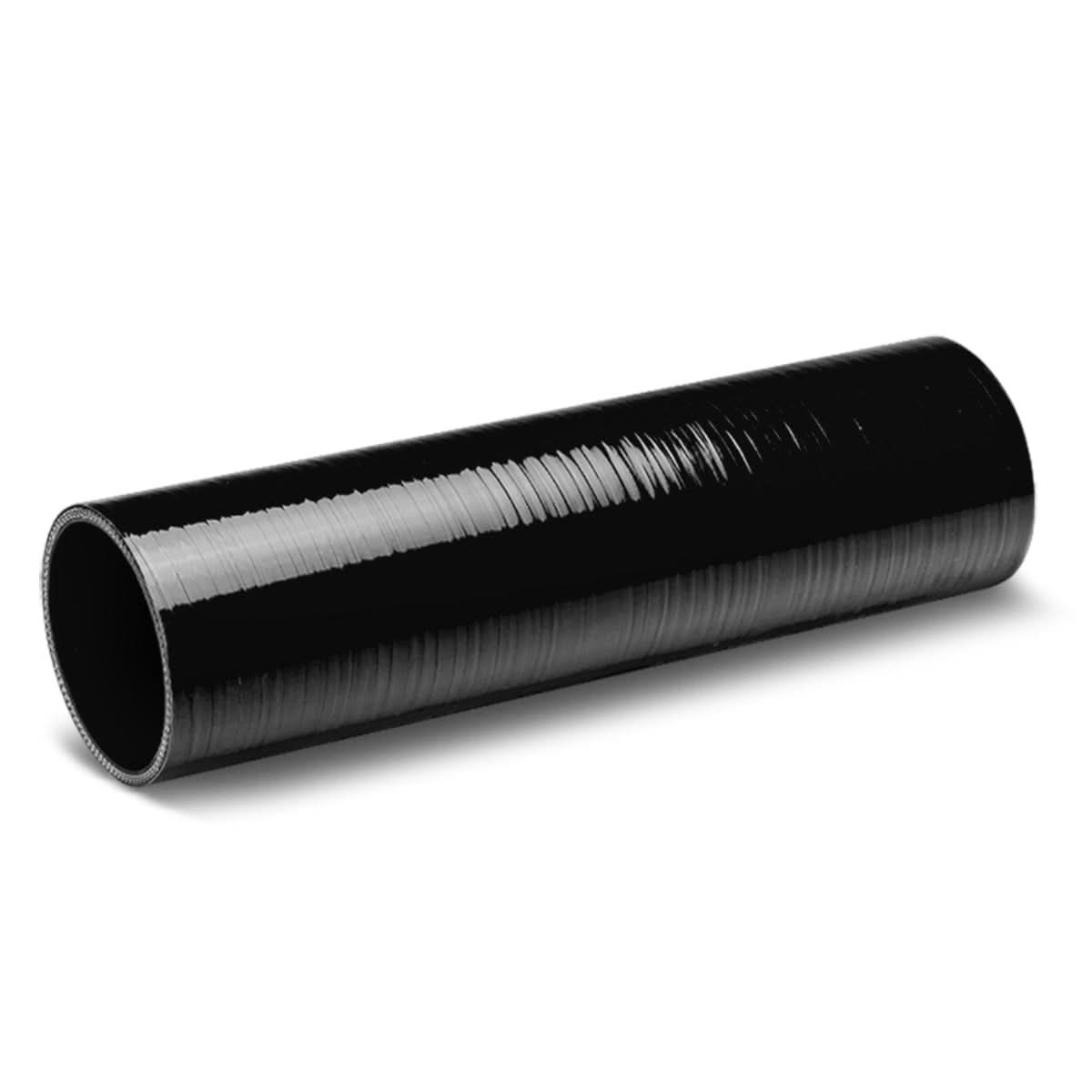 2.75" x 12" 3-Ply Silicone Hose - Black