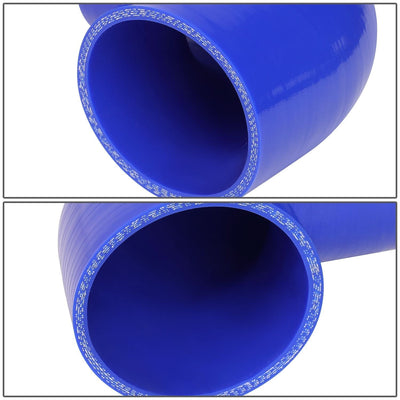2.75" to 3.00" 90 Degree Silicone Reducer Hose - Blue