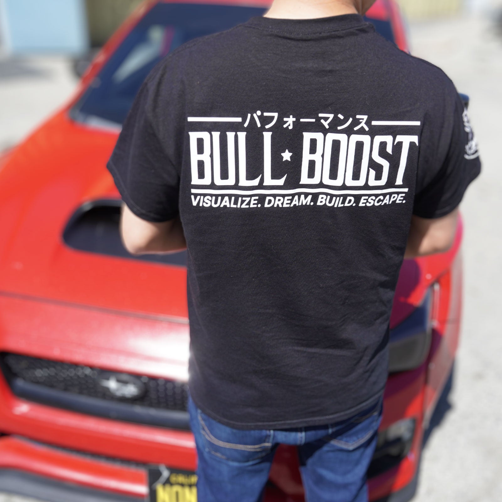 Bull Boost Performance Team Crew Premium Tee