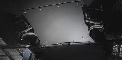 HPS Black Aluminum Skid Plate Undertray Protection Shield Tesla Model Y