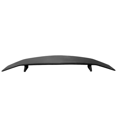 Fits Universal GT Style FRP - Fiberglass Black Rear Trunk Spoiler Wing
