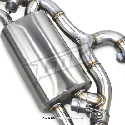 Stainless Valved Catback Exhaust System for Audi A3 1.4T 1.8T 2.0T