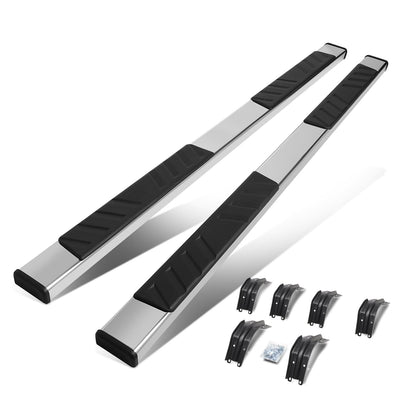 99-16 Ford F-250 F-350 F-450 5" Chrome/Black Nerf Bars Extended Cab