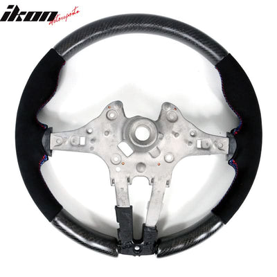 2015-2021Â BMW F80 F82 M Stitch Matte CF Steering Wheel Synthetic Suede