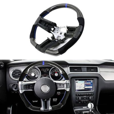 2010-2014 Ford Mustang Steering Wheel Carbon Fiber