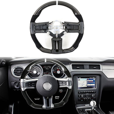 2010-2014 Ford Mustang Steering Wheel Carbon Fiber