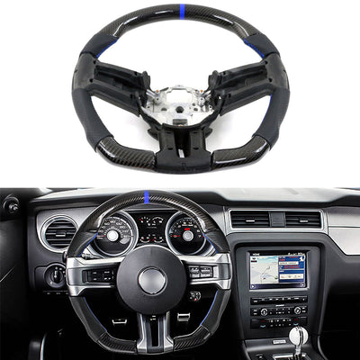 2010-2014 Ford Mustang Steering Wheel Carbon Fiber