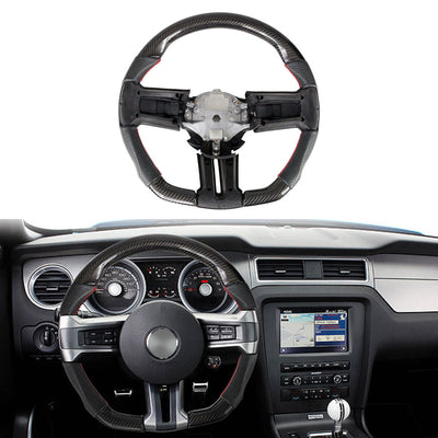 2010-2014 Ford Mustang Steering Wheel Carbon Fiber
