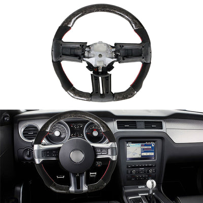 2010-2014 Ford Mustang Steering Wheel Carbon Fiber