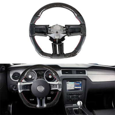 2010-2014 Ford Mustang Steering Wheel Carbon Fiber