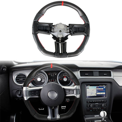 2010-2014 Ford Mustang Steering Wheel Carbon Fiber