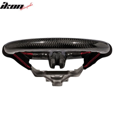 2015-2017 Mustang V1 Matte Steering Wheel Carbon Fiber Synthetic Suede