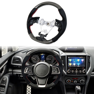 2017-2019 Impreza Carbon Fiber Steering Wheel