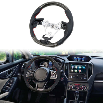 2017-2019 Impreza Carbon Fiber Steering Wheel