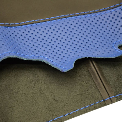 2008-2011 Honda Accord Black Blue Steering Wheel Wrap Sedan