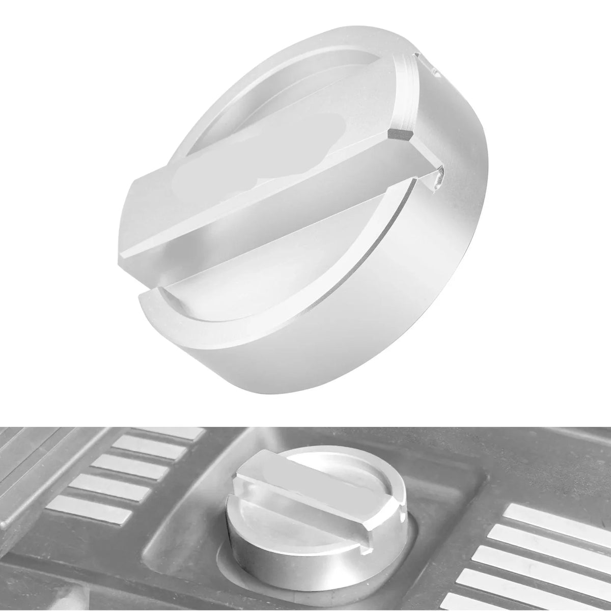 Billet Aluminum Engine Oil Cap for BMW 2-Prong Style (E30 E36 E46 E90 F30 & More)