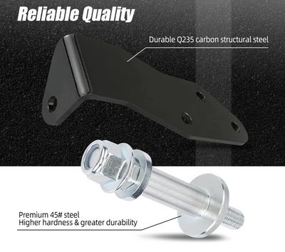 Honda Civic EG EK / Integra DC2 B Series B16 B18 Low Profile Steel Transmission Torque Mount Bracket & Bolt Kit