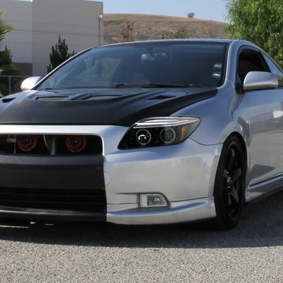 Spec-D 05-10 Scion Tc Dual Halo Projector Headlights Black