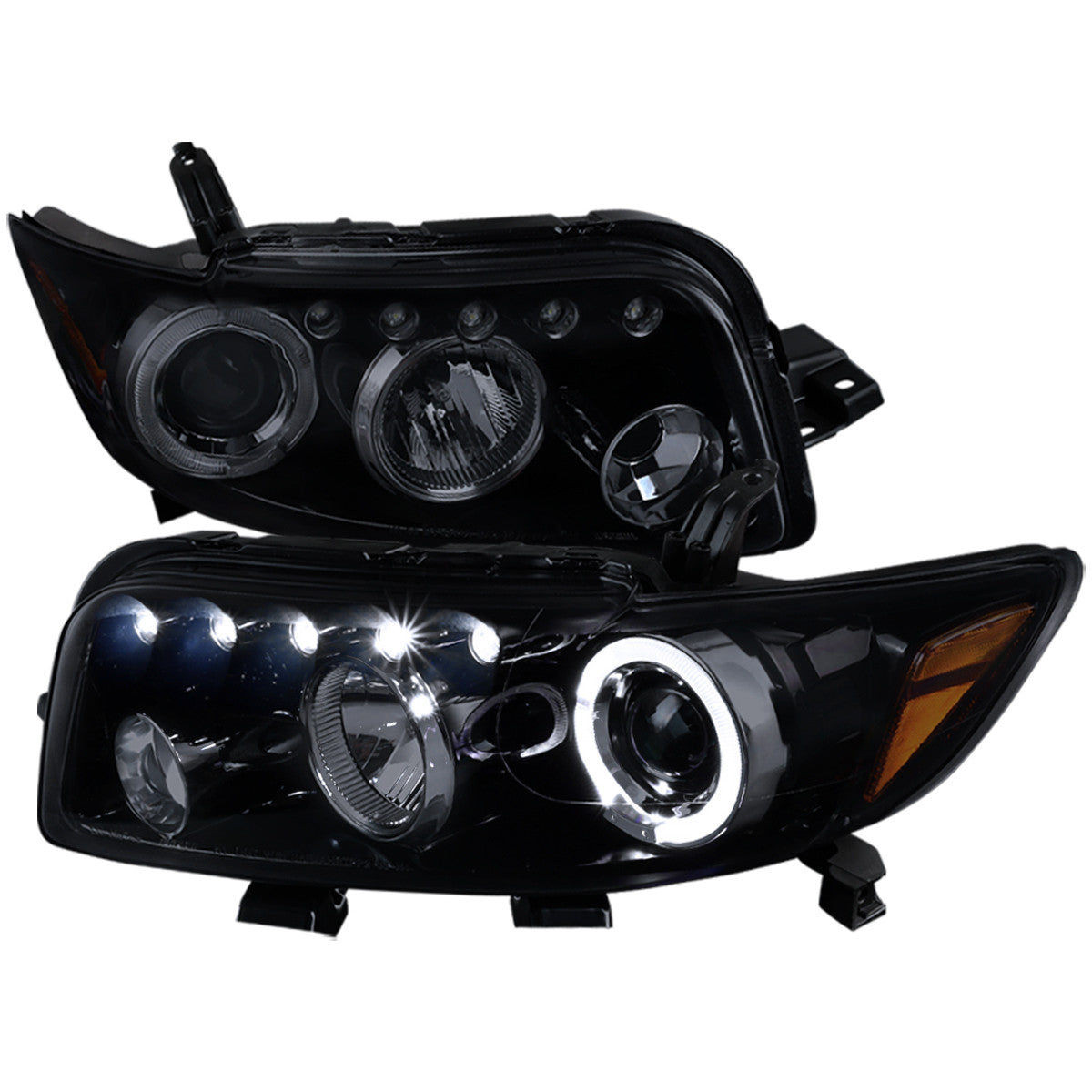 Spec-D 08-15 Scion xB Halo Projector Headlights Smoked