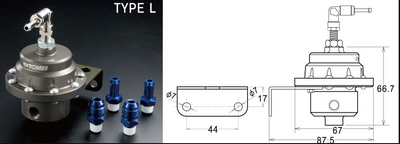 Tomei Fuel Pressure Regulator