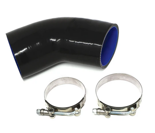 SPDZ1 Reinforced Silicone Charge Pipe Elbow Upgrade for BMW N54 & N55 – Complete Kit with Clamps