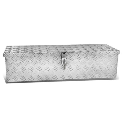 Universal Truck Trailer Tool Box w/ Lock & Key Aluminum 39x13x10