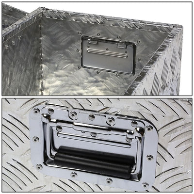 Universal Truck Trailer Tool Box w/ Lock & Key Aluminum 39x13x10
