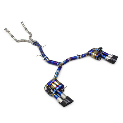 Titanium Valved Catback Exhaust System for Audi RS4 RS5 B9 B9.5 2.9T