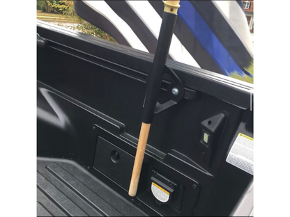 Bed Rail Flag Pole Mounting System | Toyota Tacoma & Tundra