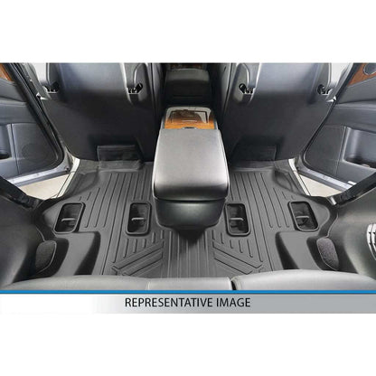 Smart Trim™ Custom Fit Floor Liners For 13-16 Durango with 1st Row Dual Floor Hooks & 2nd Row Bucket Seats