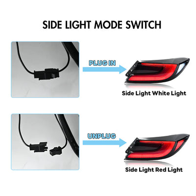 NTXGlow OEM Clear Style LED Tail Lights (2022-2025 Subaru GR86) - invoke concepts