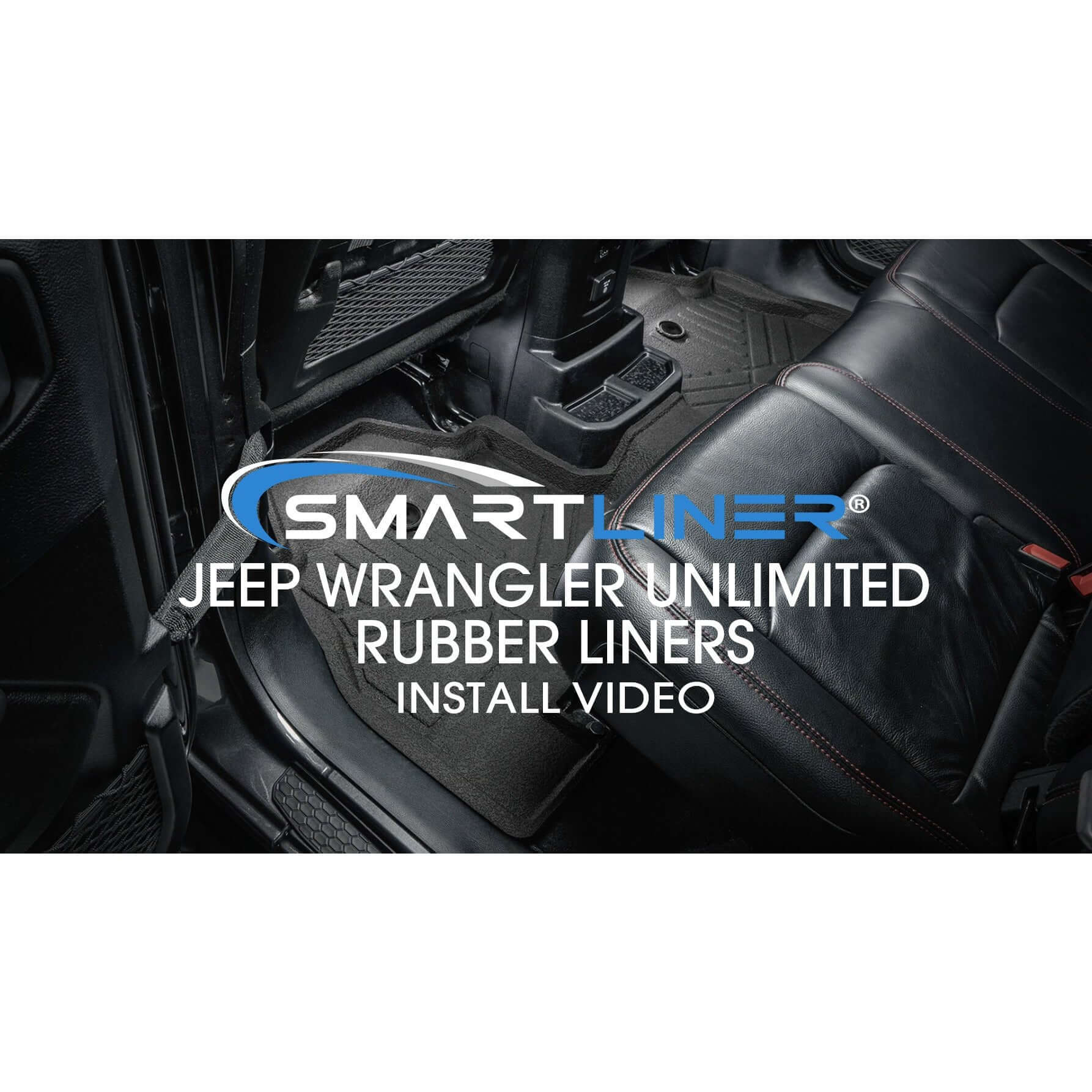 SMARTLINER Floor Liners for 2018-2024 Jeep Wrangler Unlimited