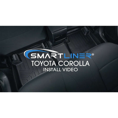 SMARTLINER Floor Liners for 2014-2021 Toyota Corolla Automatic Transmission Hatchback Models