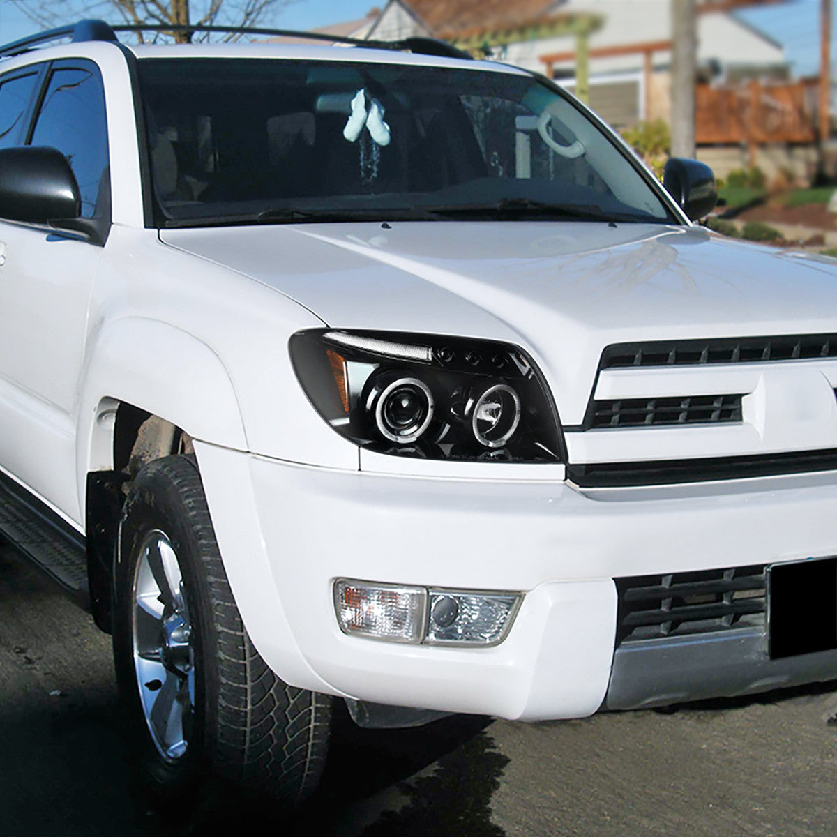 Spec-D 03-05 Toyota 4Runner Projector Headlights Black