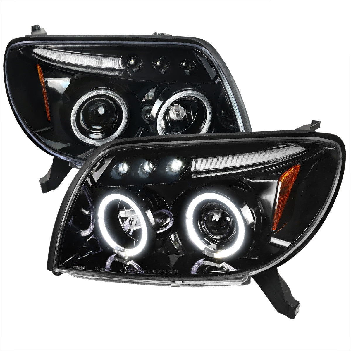 Spec-D 03-05 Toyota 4Runner Projector Headlights Black