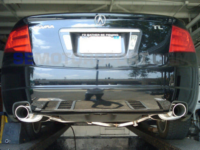 Tsudo Acura 04-08 TL Dual SP Catback + J-pipe Downpipe Exhaust