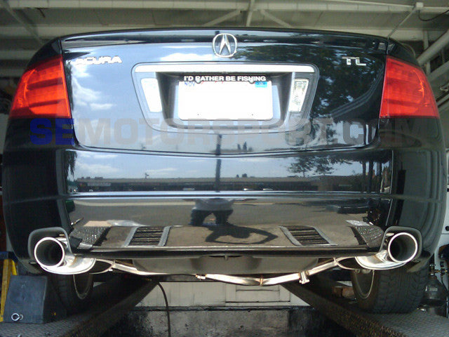 Tsudo Acura 04-08 TL Dual SP Catback + J-pipe Downpipe Exhaust