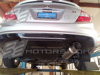 Tsudo S2 Stainless Catback Exhaust Civic Si 2012-2015 K24 JDM Slanted